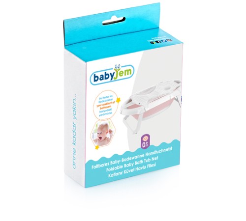 BabyJem Katlanır Küvet Havlu Filesi 625 Beyaz BabyJem Katlanır Küvet Havlu Filesi 625 Beyaz