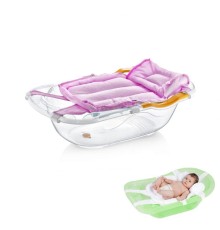 BabyJem Köpüklü Bebek Banyo Küvet Filesi 164 Pembe