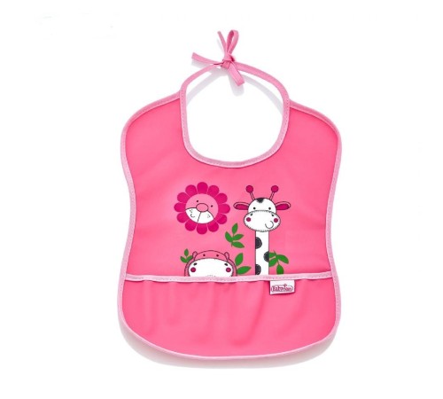 BabyJem Poli Muşamba Küçük Mama Önlüğü 030 Pembe BabyJem Poli Muşamba Küçük Mama Önlüğü 030 Pembe