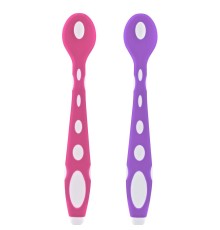 Silikon Mama Kaşığı 563 Pembe Mor