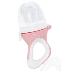 Silikon Uçlu Meyve Sebze Emziği 600 Pembe