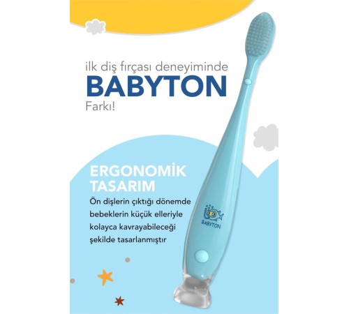 Babyton Silikon Diş Fırçası Babyton Silikon Diş Fırçası
