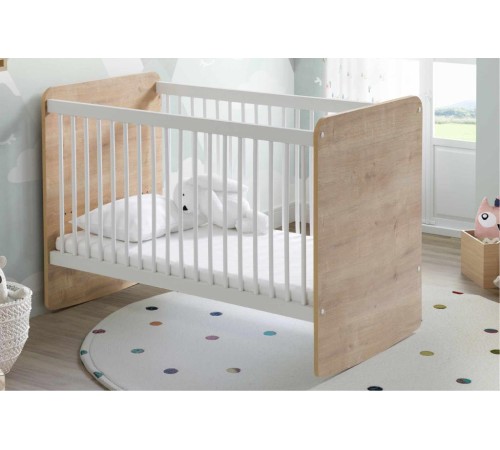 Babywhen Pratik Kademeli Sallanır Beşik 60x120 Ahşap Babywhen Pratik Kademeli Sallanır Beşik 60x120 Ahşap