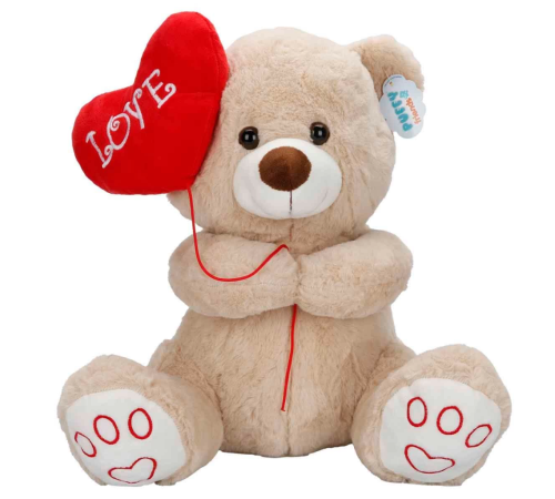 Balon Tutan Peluş Ayı 40 cm Balon Tutan Peluş Ayı 40 cm