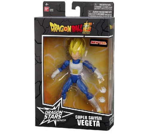 Bandai Dragon Ball Super Saiyan Vegeta Poz Verilebilir Figür 16 cm Bandai Dragon Ball Super Saiyan Vegeta Poz Verilebilir Figür 16 cm