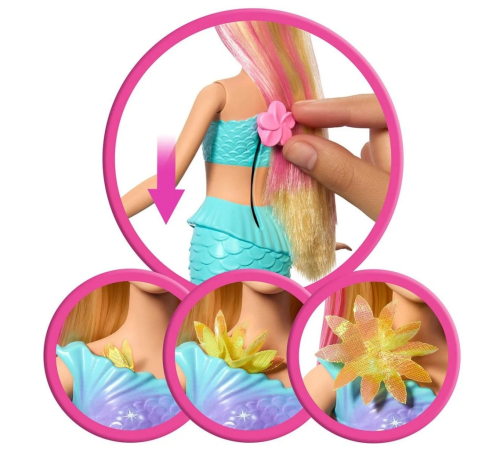 Barbie Büyülü Çiçekler Deniz Kızı