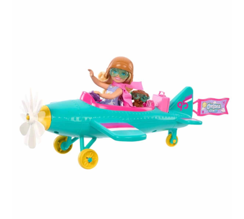 Barbie Chelsea'nın Pervaneli Mini Uçağı Barbie Chelsea'nın Pervaneli Mini Uçağı