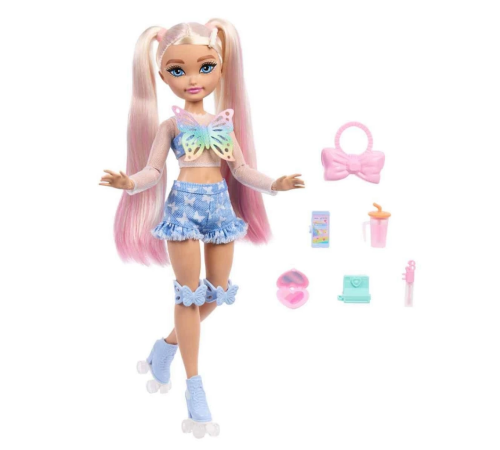 Barbie Dream Besties Paten Partisi Malibu Bebek ve Aksesuarları Barbie Dream Besties Paten Partisi Malibu Bebek ve Aksesuarları