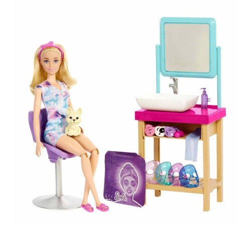 BarbieIşıltıDoluSpaGünüOyunSetiHCM82 BarbieIşıltıDoluSpaGünüOyunSetiHCM82