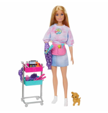BarbieMalibuStilistBebekOyunSeti