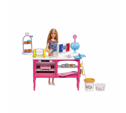Barbie'nin Eğlenceli Kafesi Oyun Seti HJY19 Barbie'nin Eğlenceli Kafesi Oyun Seti HJY19