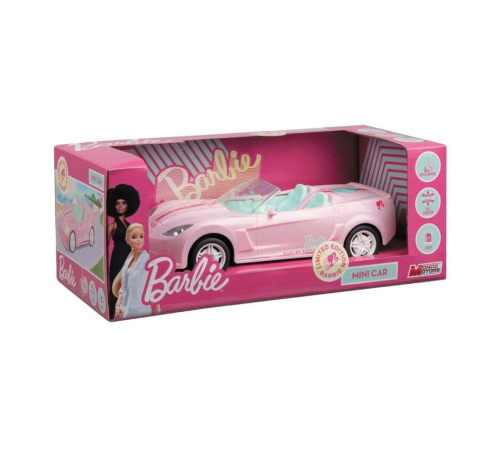 Barbie'nin Mini Rüya Arabası Uzaktan Kumandalı 27mhz Işıklı Barbie'nin Mini Rüya Arabası Uzaktan Kumandalı 27mhz Işıklı
