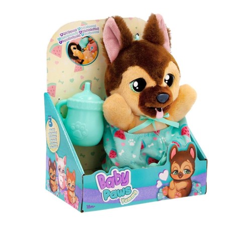 BAW03200 Baby Paws Yummy German Shepherd 18 cm Peluş BAW03200 Baby Paws Yummy German Shepherd 18 cm Peluş