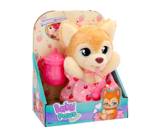 BAW03300 Baby Paws Yummy Shiba Inu 18 cm Peluş BAW03300 Baby Paws Yummy Shiba Inu 18 cm Peluş