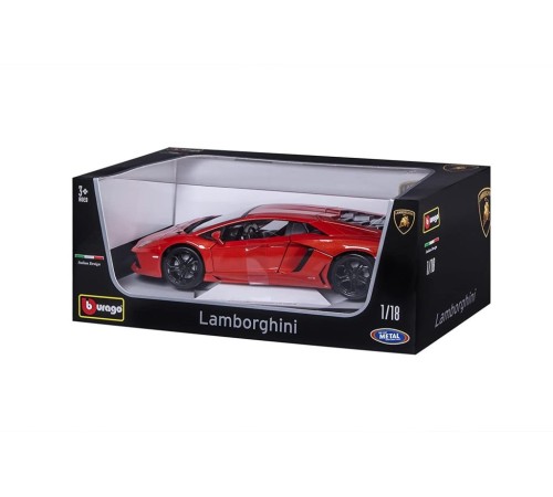 Bburago 1:18 Lamborghini Aventador LP700-4 Turuncu Model Araba Bburago 1:18 Lamborghini Aventador LP700-4 Turuncu Model Araba
