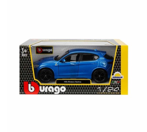 Bburago 1:24 Alfa Romeo Stelvio Model Araba Bburago 1:24 Alfa Romeo Stelvio Model Araba