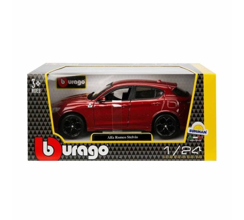 Bburago 1:24 Alfa Romeo Stelvio Model Araba Bburago 1:24 Alfa Romeo Stelvio Model Araba
