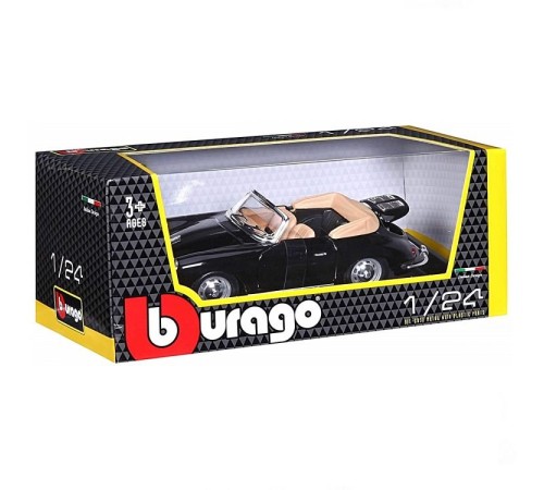 Bburago 1:24 Porsche 356B Cabriolet 1961 Model Araba Bburago 1:24 Porsche 356B Cabriolet 1961 Model Araba