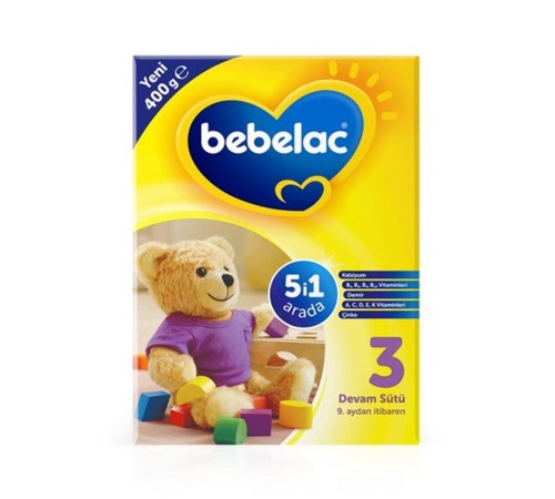 Bebelac Bebek Devam Sütü No3 400 Gr Bebelac Bebek Devam Sütü No3 400 Gr