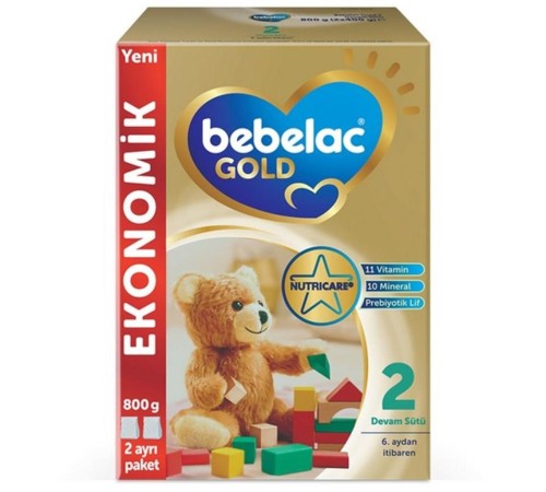 Bebelac Gold Bebek Devam Sütü No2 800 Gr