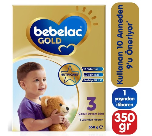 Bebelac Gold Bebek Devam Sütü No3 350 Gr Bebelac Gold Bebek Devam Sütü No3 350 Gr
