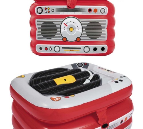 Bestway Retromusic Portatif Şişme Buzdolabı 31 Litre Bestway Retromusic Portatif Şişme Buzdolabı 31 Litre