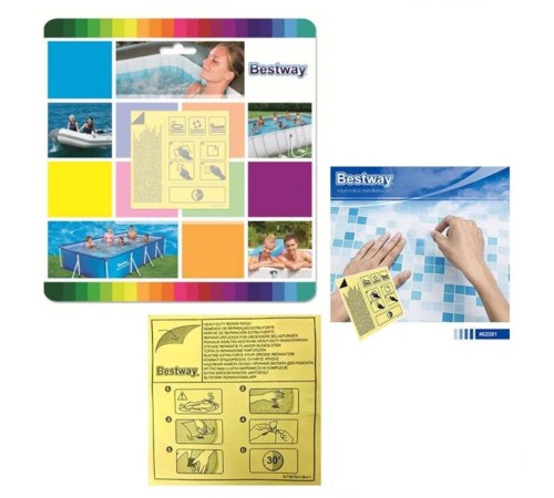 Bestway Şişme Ürünler için Tamir Yaması 6,5 x 6,5 cm 62091