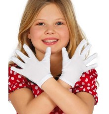 Beyaz Renk Likralı 23 Nisan 29 Ekim 19 Mayıs Gösteri Bando Eldiveni 10 Çift ( 20 Adet )