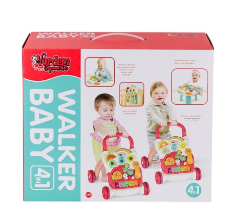 BIB-6018 Pianolu Yürüme Arkadaşı 4IN1