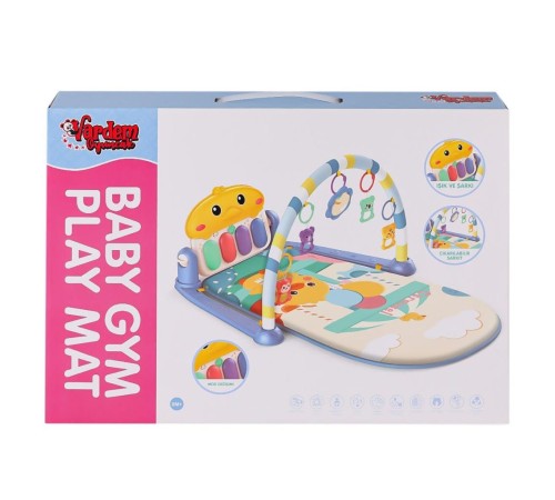BIB-698-93-94 Pianolu Ördek Bebek Oyun Halısı BIB-698-93-94 Pianolu Ördek Bebek Oyun Halısı