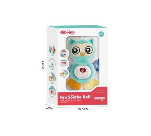 BIB6008 -Vardem Işıklı Ve Sesli Bebek Baykuşu BIB6008 -Vardem Işıklı Ve Sesli Bebek Baykuşu