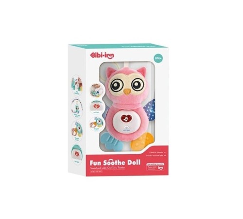 BIB6008 -Vardem Işıklı Ve Sesli Bebek Baykuşu BIB6008 -Vardem Işıklı Ve Sesli Bebek Baykuşu