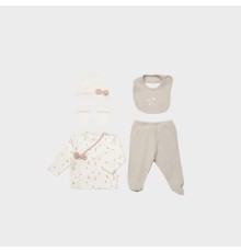 Bibaby Biorganic Sweet Lady 5 Parça Hastane Çıkış Seti 62363 Light Beige