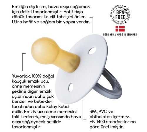 Colour Kauçuk Emzik 6-18 Ay Honey Bee Colour Kauçuk Emzik 6-18 Ay Honey Bee