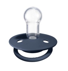 Bibs De Lux Silikon Emzik 0-36 Ay Steel Blue