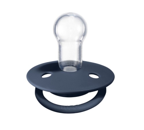 Bibs De Lux Silikon Emzik 0-36 Ay Steel Blue Bibs De Lux Silikon Emzik 0-36 Ay Steel Blue