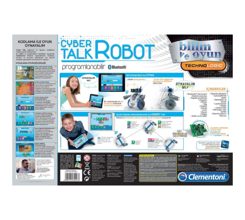 Bilim ve Oyun Robotik Laboratuvarı Cyber Talk Robot Bilim ve Oyun Robotik Laboratuvarı Cyber Talk Robot