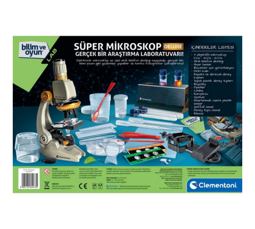 Bilim ve Oyun Süper Deluxe Mikroskop Bilim ve Oyun Süper Deluxe Mikroskop