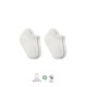 Bistyle 2'Li Sneakers Kaymaz Basic Penye Çorap BS20103 Ekru Ekru