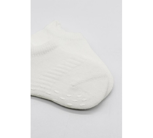 Bistyle 2'Li Sneakers Kaymaz Basic Penye Çorap BS20103 Ekru Ekru Bistyle 2'Li Sneakers Kaymaz Basic Penye Çorap BS20103 Ekru Ekru