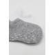 Bistyle 2'Li Sneakers Kaymaz Basic Penye Çorap BS20103 Gri Beyaz