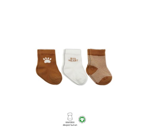 Bistyle 3'Lü Penye Soket Çorap BS10110 Hardal Bistyle 3'Lü Penye Soket Çorap BS10110 Hardal