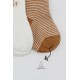 Bistyle 3'Lü Penye Soket Çorap BS10110 Hardal