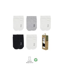 Bistyle 5'li Penye Soket Kutulu Basic Çorap 10131 Gri