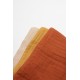 Bistyle 6'lı Müslin Mendil 20x20 cm 90106 Kiremit Bej Hardal