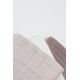 Bistyle 6'lı Müslin Mendil 20x20 cm 90106 Taş Ekru Antrasit