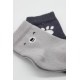 Bistyle Bear Penye Soket Çorap 2'Li BS10116 Gri