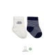 Bistyle Big Heart Penye Soket Çorap 2'Li BS10117 Lacivert