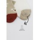 Bistyle Love Dog Penye Soket Çorap 2'Li BS10118 Bej