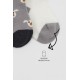 Bistyle Love Dog Penye Soket Çorap 2'Li BS10118 Gri